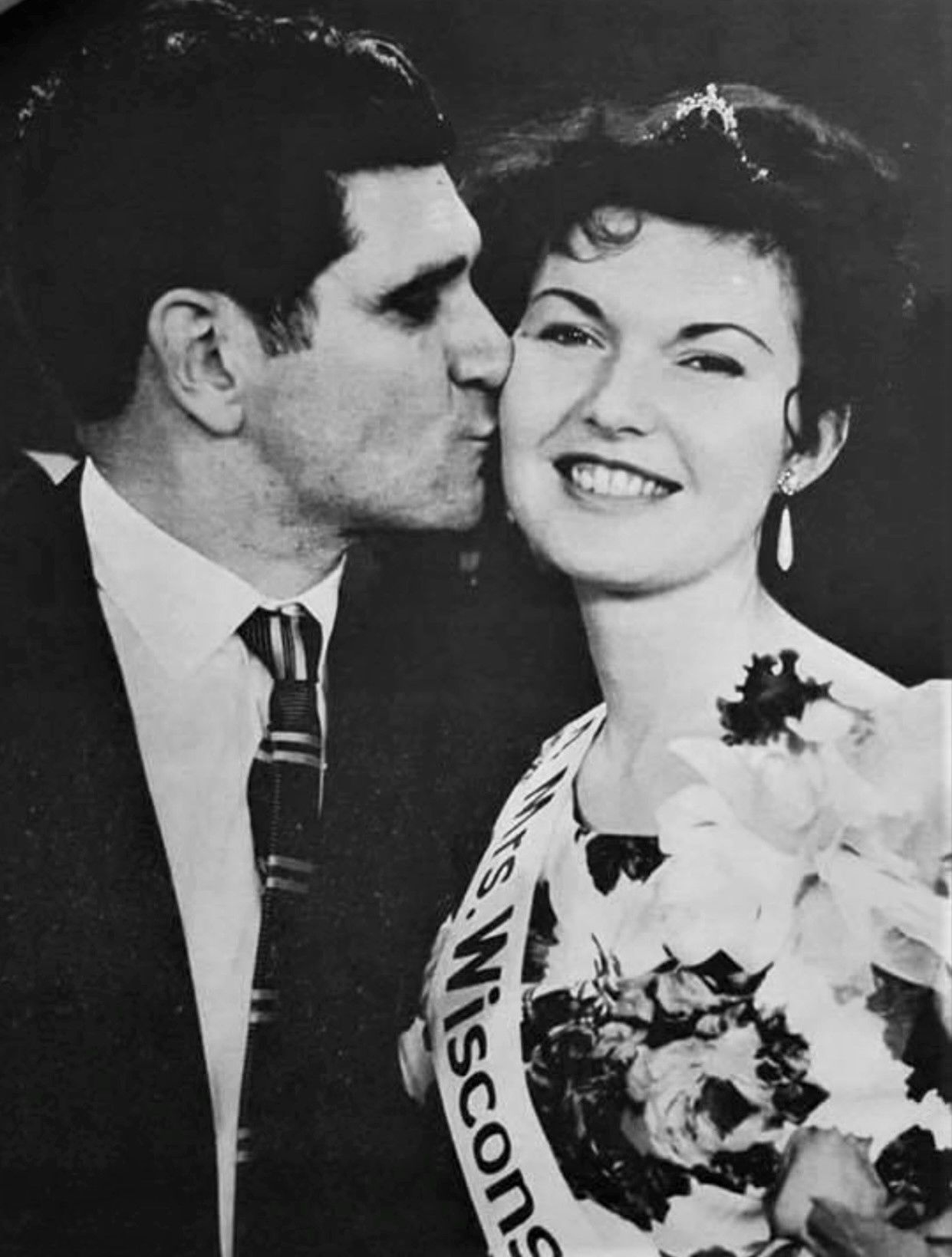 Mrs. Wisconsin 1964 Joyce Leffler with husband Clark D. Leffler